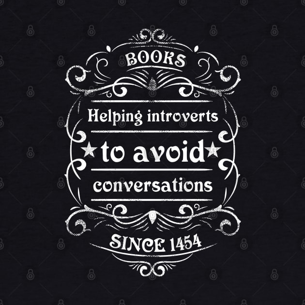 Books - Helping introverts to avoid conversations by All About Nerds